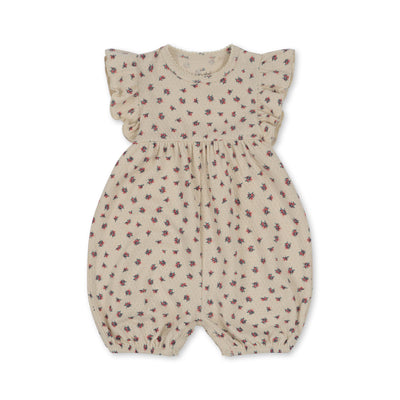 Konges Slojd - Kurzarm Jumpsuit 'SUI ROMPER GOTS - PEONIA ROSE'