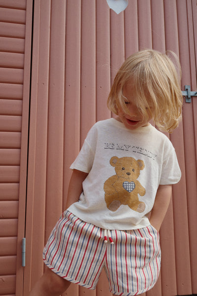 Konges Slojd - T-shirt mit Teddy 'ERA TEE OCS - TEDDY BEAR'