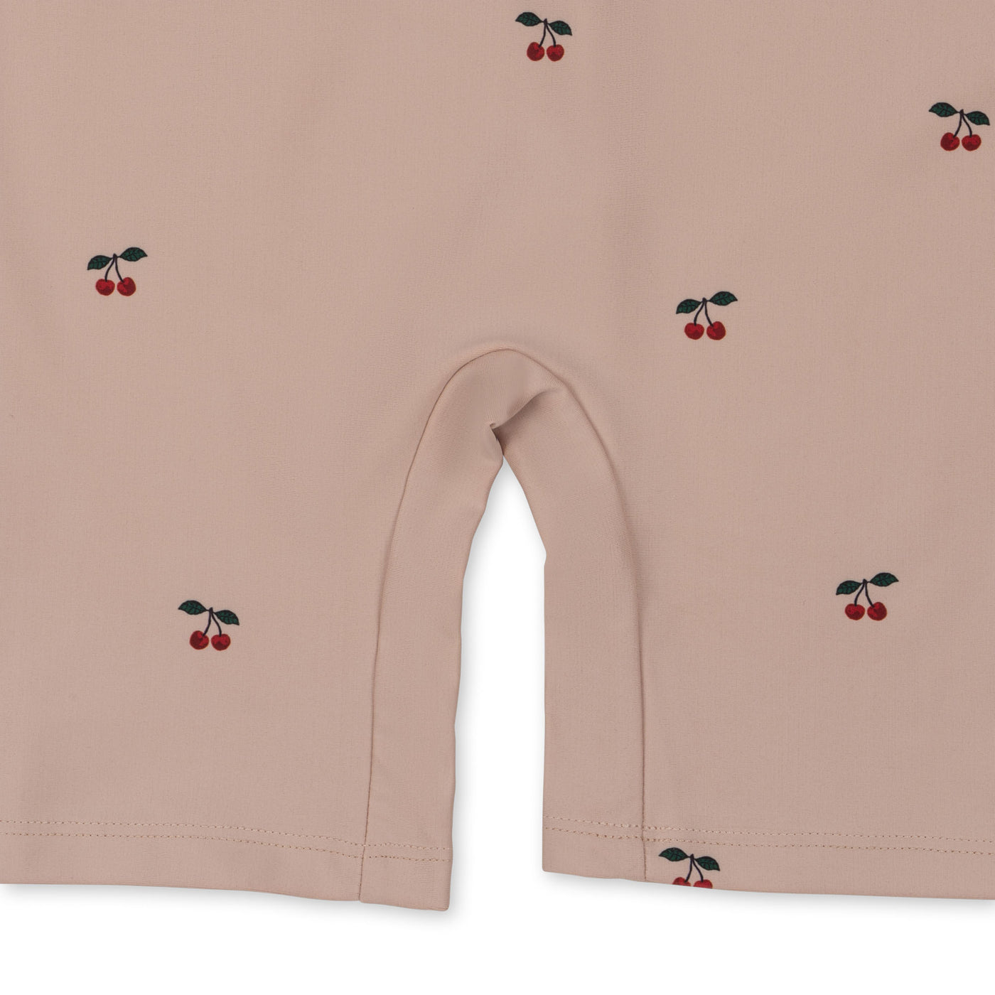 Konges Slojd - UV Badeanzug mit Kirschen 'MANUCA FRILL ONESIE GRS - CHERRY BLUSH'