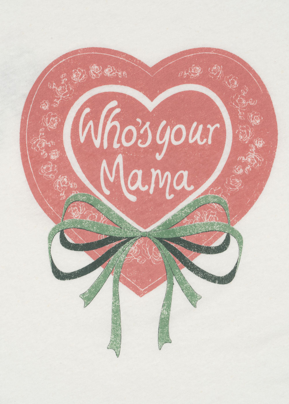 Konges Slojd - Mama T-shirt 'WHO'S YOUR MAMA TEE OCS - ANTIQUE WHITE'