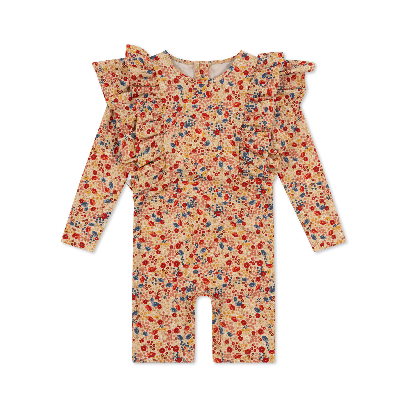 Konges Slojd - UV Badeanzug 'MANUCA FRILL ONESIE - VILLETTA'