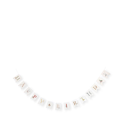 Konges Slojd - Geburtstagsgirlande 'BIRTHDAY GARLAND FSC - MULTI'