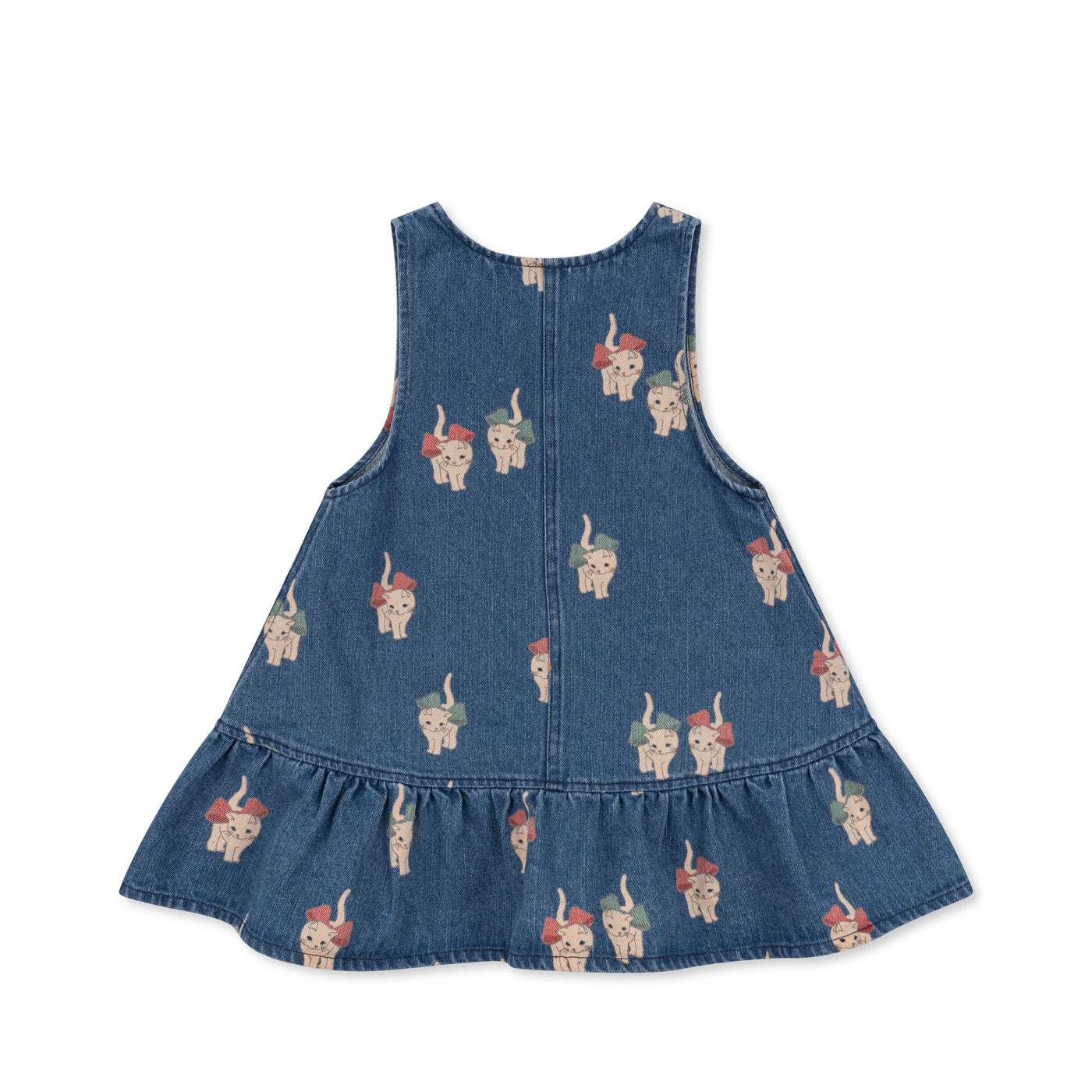 Konges Slojd - Kleid mit Katzen 'MAGOT DRESS - KITTY BOW'