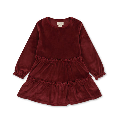 Konges Slojd - Rotes Kleid 'JINGLE DRESS - JOLLY RED'