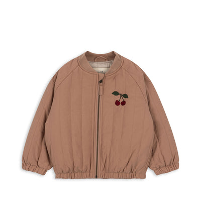 Konges Slöjd - Bomber Jacke mit Kirschen 'JUNO SEQUIN BOMBER JACKET - TUSCANY