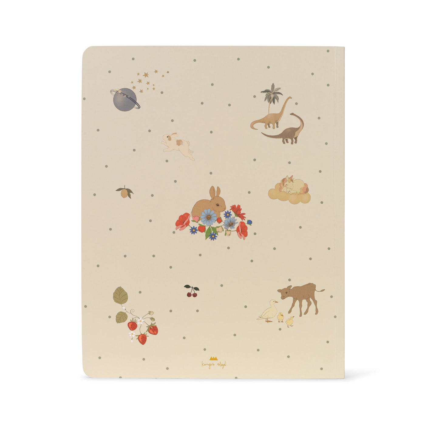 Konges Slojd - Malbuch 'MY COLORING BOOK FSC - OFF WHITE'