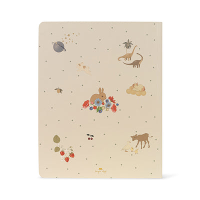 Konges Slojd - Malbuch 'MY COLORING BOOK FSC - OFF WHITE'