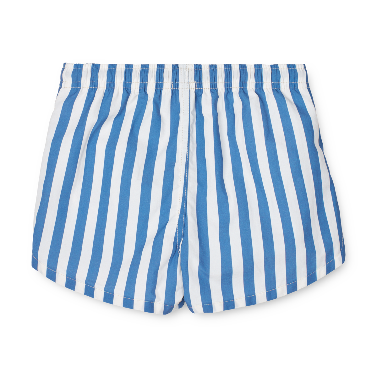 Liewood - Badehose 'Aiden Printed Board Shorts - Stripe Riverside / Creme de la creme'