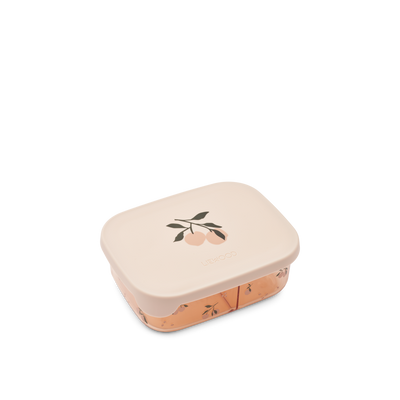 Liewood - Brotdose mit Pfirsche 'Arthur Tritan Lunch Box - Peach / Sea shell'