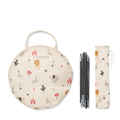 Liewood - Spielzelt- 'Oaks Pop Up Playtent -ONE SIZE, Circus, Sandy'