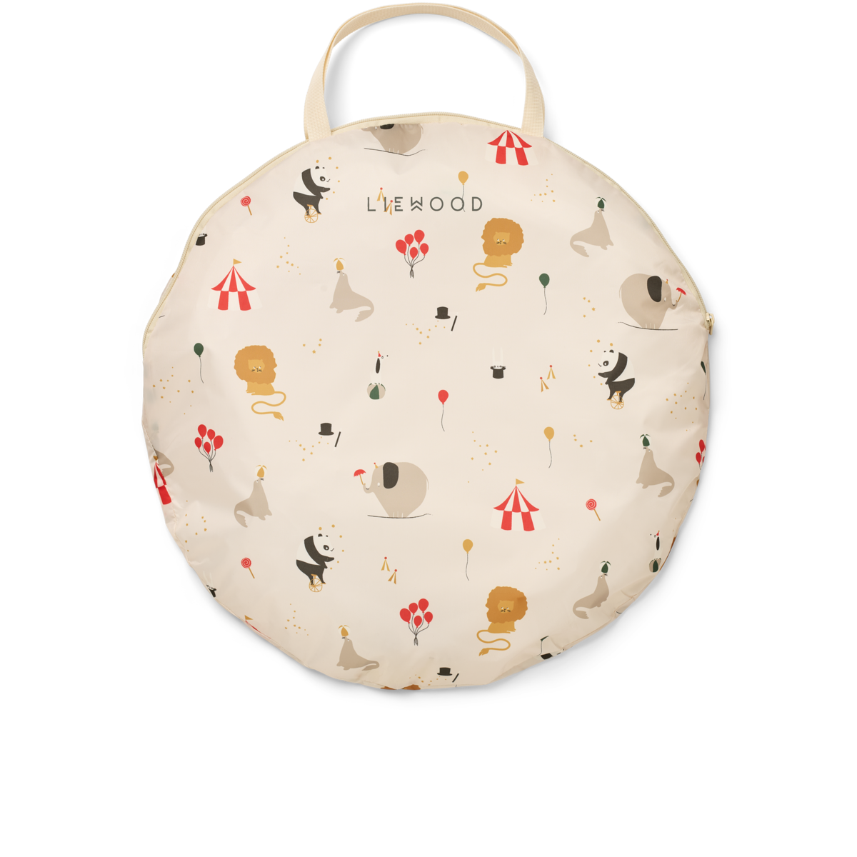 Liewood - Spieltunnel- 'Emmanuel Pop Up Tunnel -ONE SIZE, Circus, Sandy'