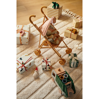 Liewood - Kinderwagen 'Elsie Doll Stroller - Mini leo / Tuscany rose'