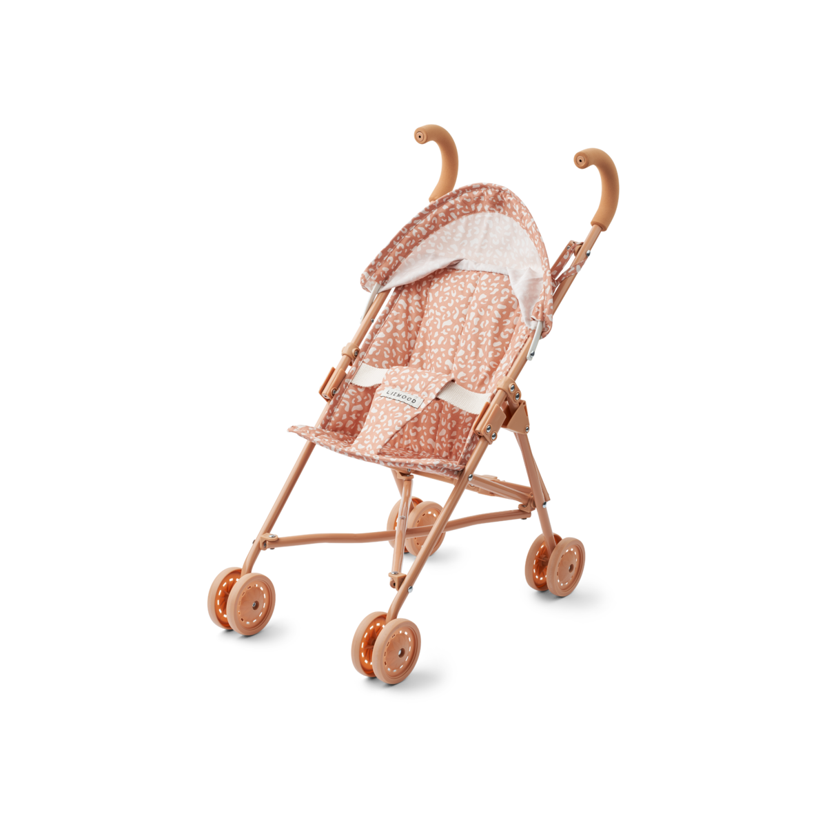 Liewood - Kinderwagen 'Elsie Doll Stroller - Mini leo / Tuscany rose'