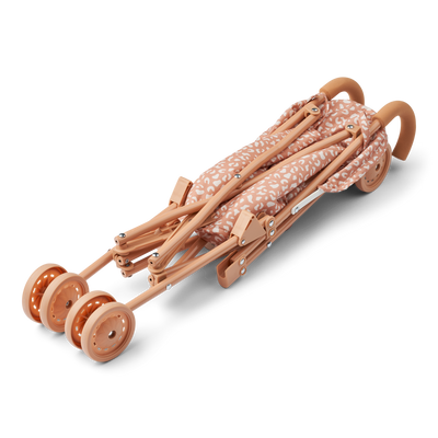 Liewood - Kinderwagen 'Elsie Doll Stroller - Mini leo / Tuscany rose'