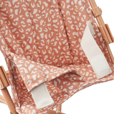 Liewood - Kinderwagen 'Elsie Doll Stroller - Mini leo / Tuscany rose'