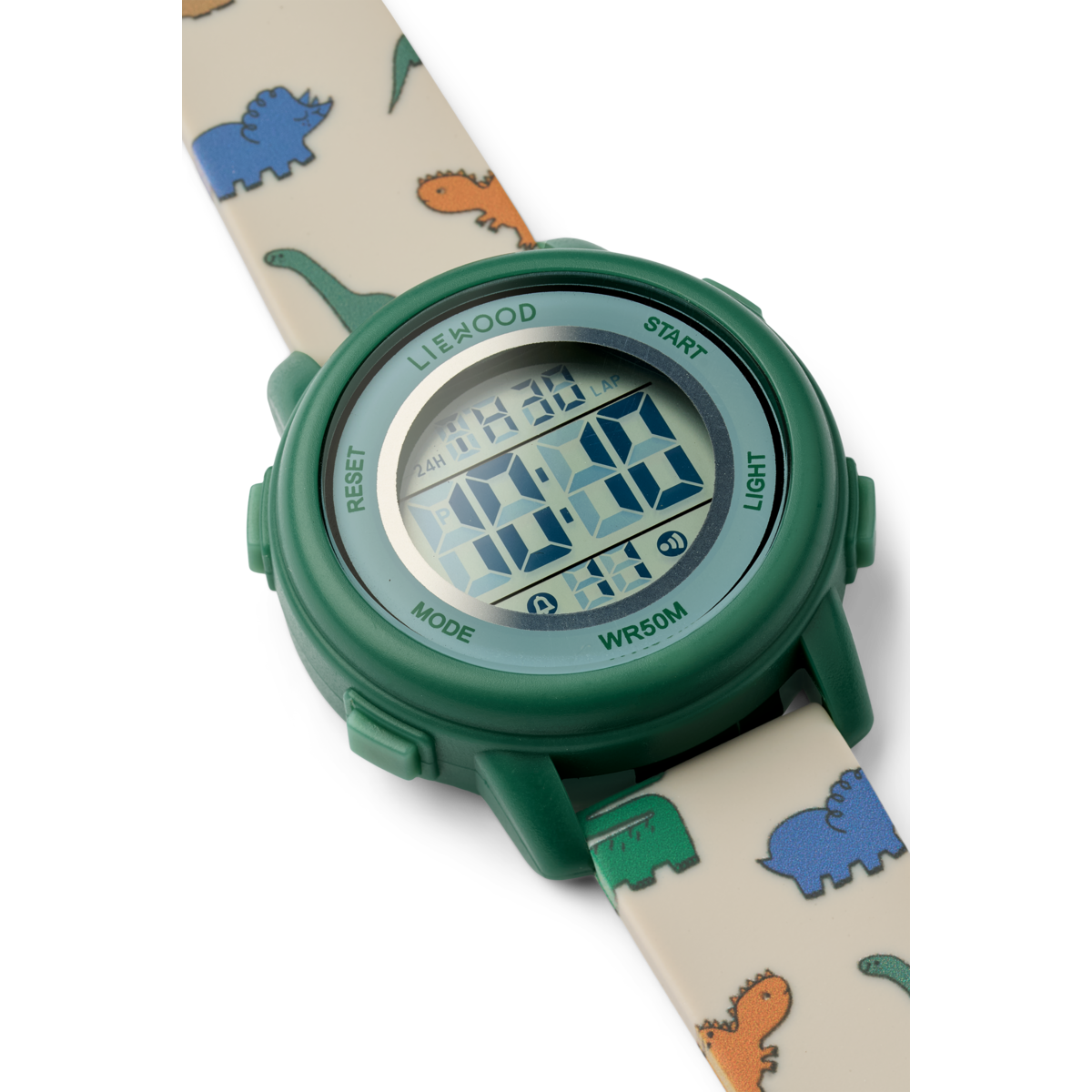 Liewood - Armbanduhr- 'Sussi Wrist Watch-Classic - Dinosaurs / Mist ONE SIZE'