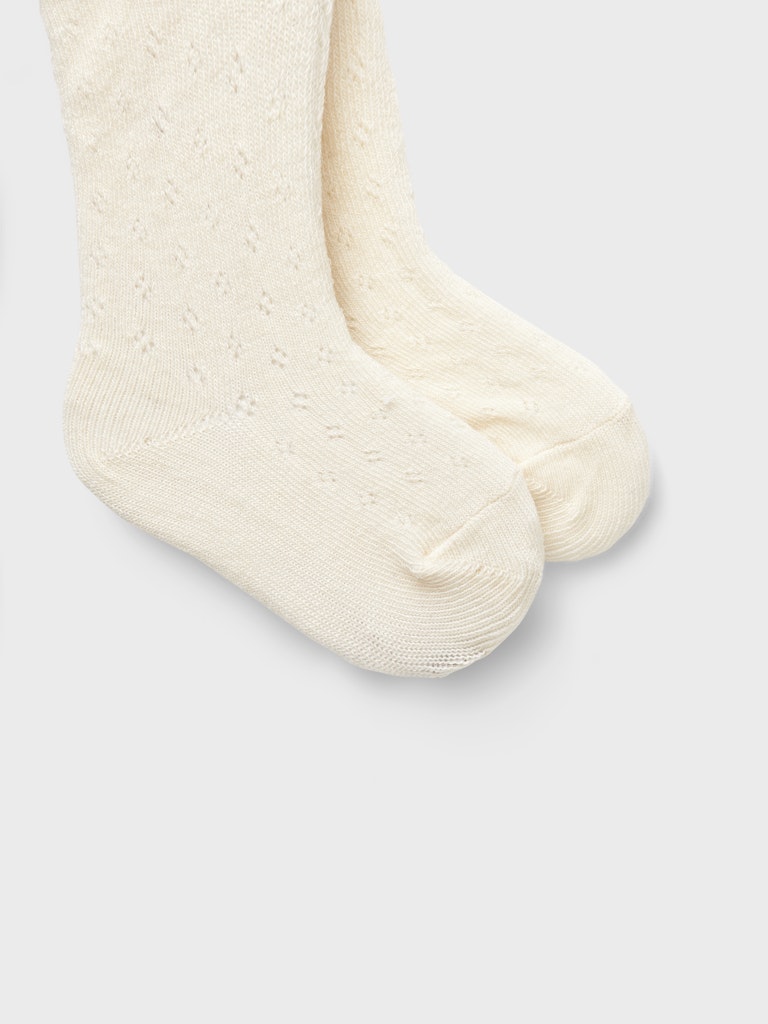 Lil Atelier - Strumpfhose 'NBFILSO ANA POINTELLE PANTYHOSE LIL - Turtledove'