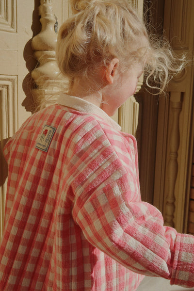 Konges Slöjd - Jacke mit Muster 'RHW x KS BELLA JACKET -  PEACH BLOSSOM CHECK'