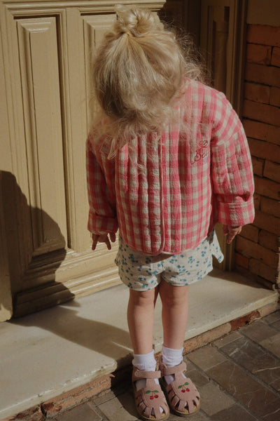 Konges Slöjd - Jacke mit Muster 'RHW x KS BELLA JACKET -  PEACH BLOSSOM CHECK'