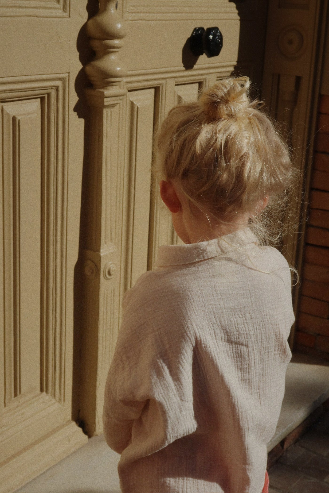 Konges Slojd - Hemd mit Knöpfen 'RHW X KS BELLA SHIRT GOTS - MOTHER OF PEARL'