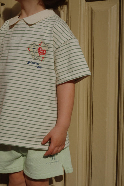 Konges Slojd - T-shirt mit Streifen 'RHW X KS GAMEON TEE GOTS - TERRA STRIPE'