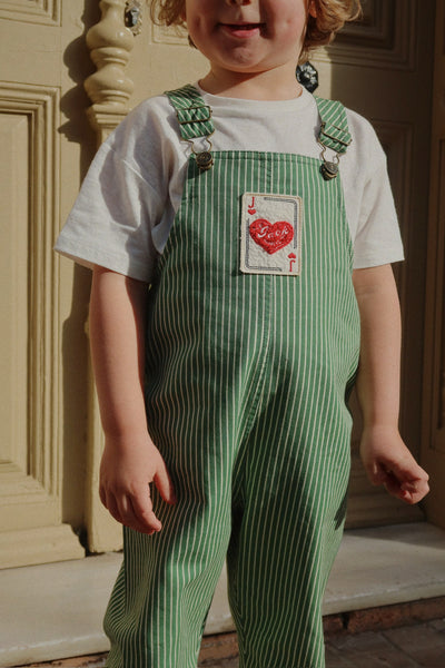 Konges Slojd - Latzhose mit Streifen 'RHW X KS JACK OVERALLS GOTS - STRIPE EDEN'