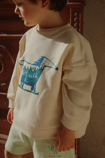 Konges Slojd - Sweatshirt 'RHW X KS ROLLER SWEAT OCS - SUMMER SAND'