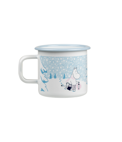 Muurla - Becher mit MOOMIN (Weiss, Weihnachten) 'Tasse (3,7 DL)'