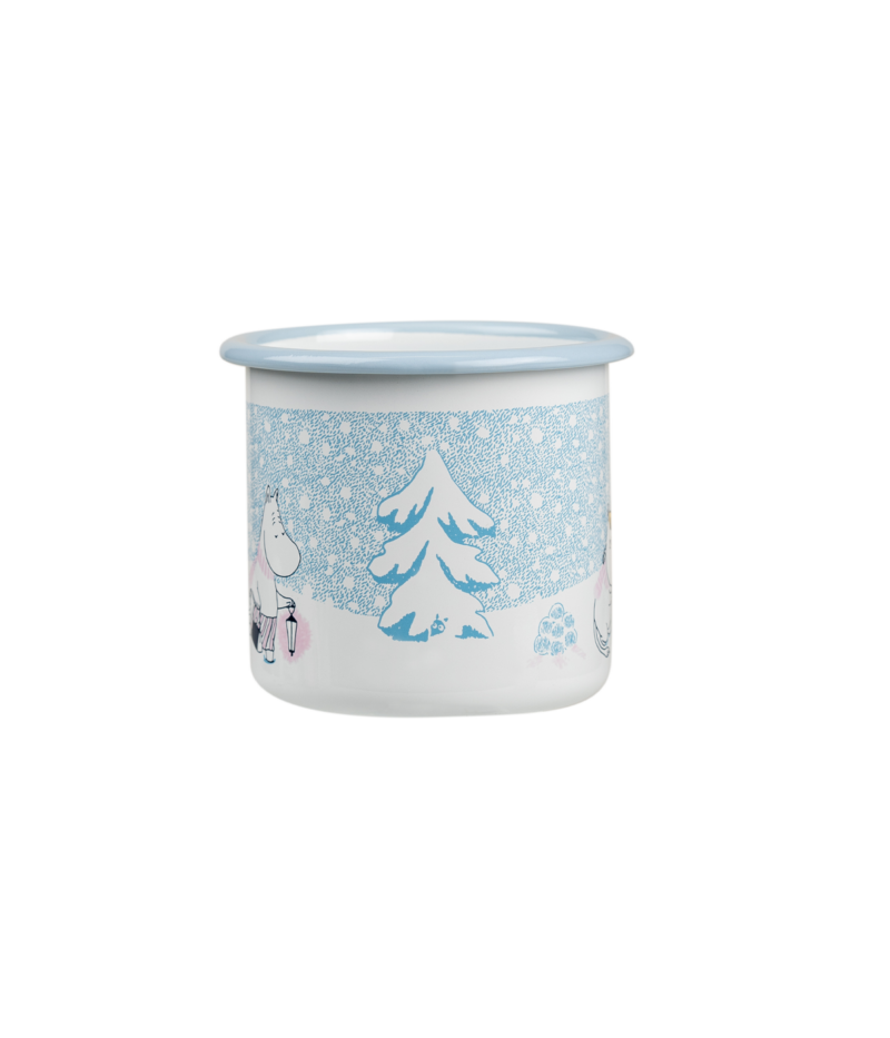Muurla - Becher mit MOOMIN (Weiss, Weihnachten) 'Tasse (3,7 DL)'