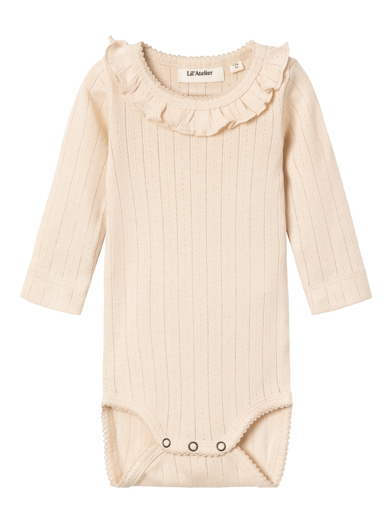 Lil Atelier - Langarmbody 'NBFRACHEL NIS LS SLIM BODY LIL NOOS - Sheer Bliss'