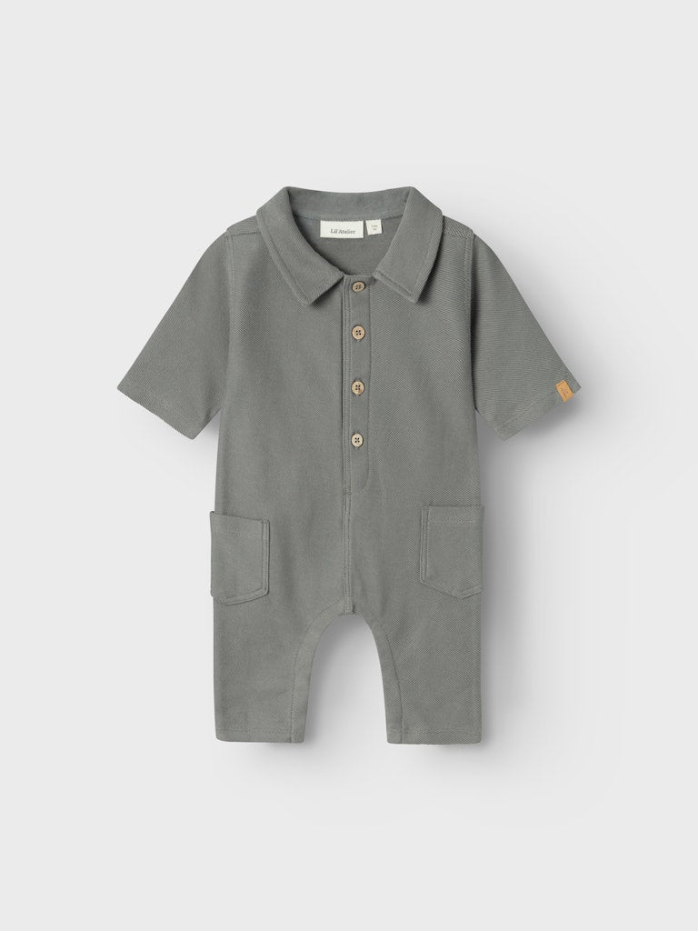 Lil Atelier - Jumpsuit 'NBMKALEO LOOSE SUIT LIL - Pewter'