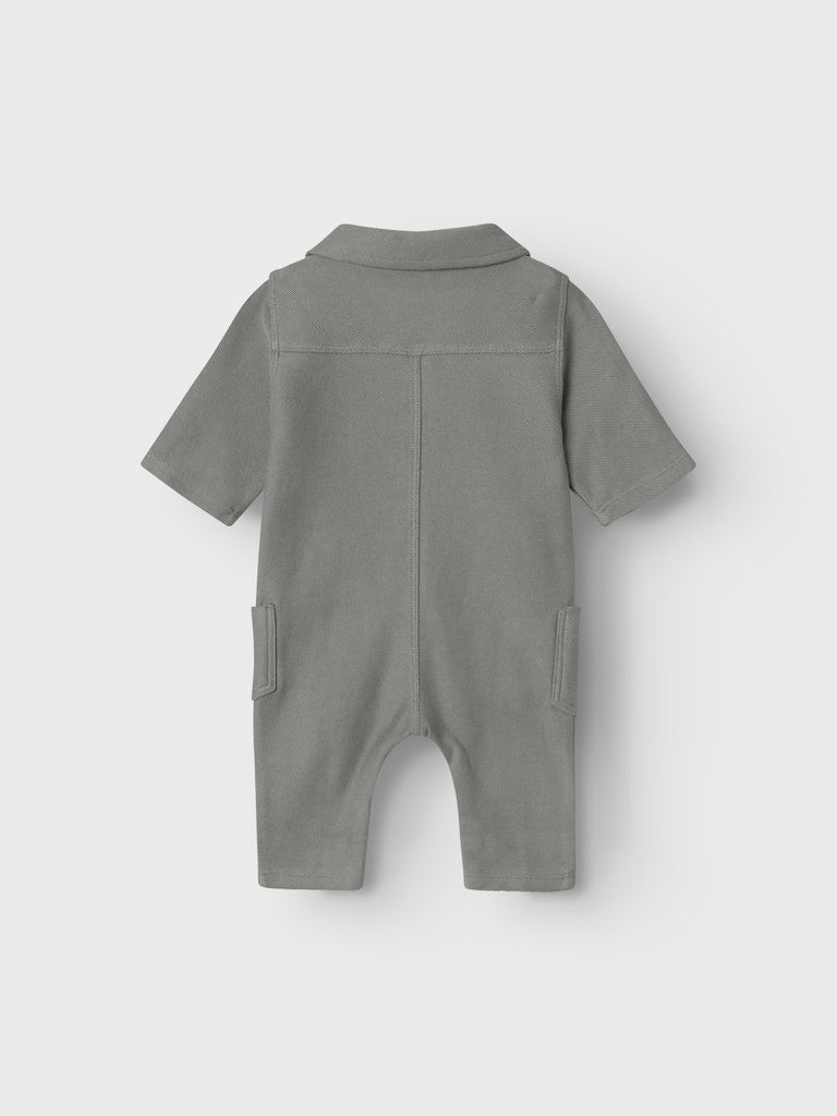 Lil Atelier - Jumpsuit 'NBMKALEO LOOSE SUIT LIL - Pewter'