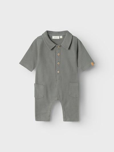 Lil Atelier - Jumpsuit 'NBMKALEO LOOSE SUIT LIL - Pewter'