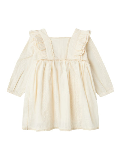 Lil Atelier - Kleid 'NMFROSO LS DRESS LIL - Turtledove'