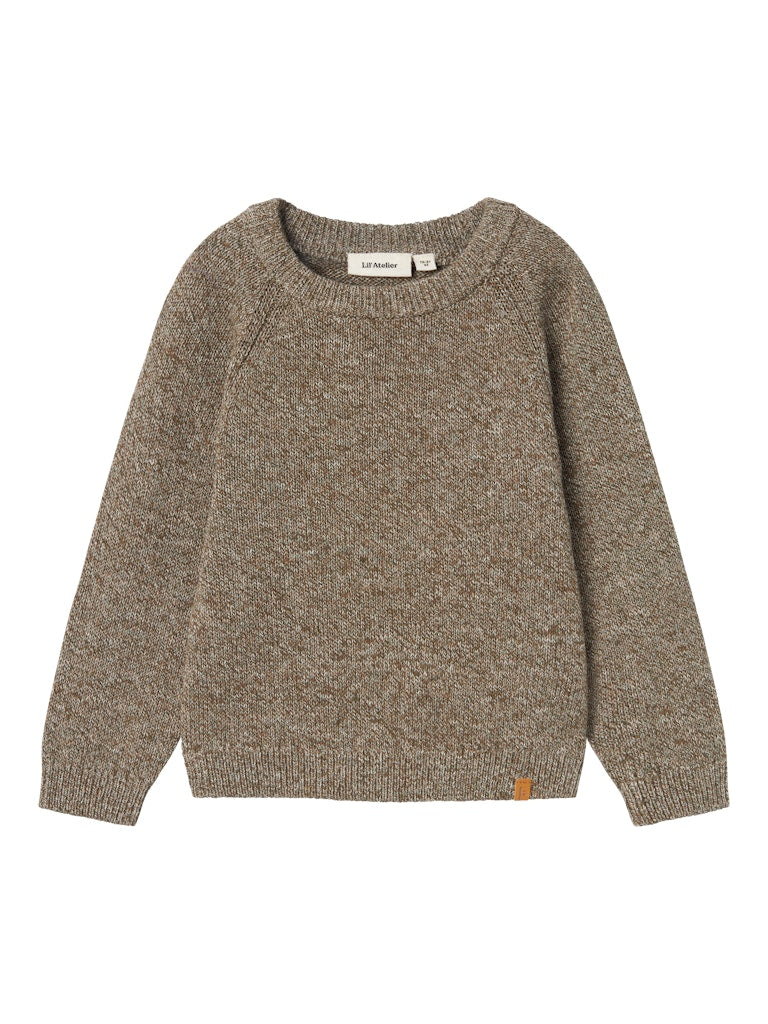 Lil Atelier - Pullover 'NMMRENLEY LS KNIT LIL - Kalamata'