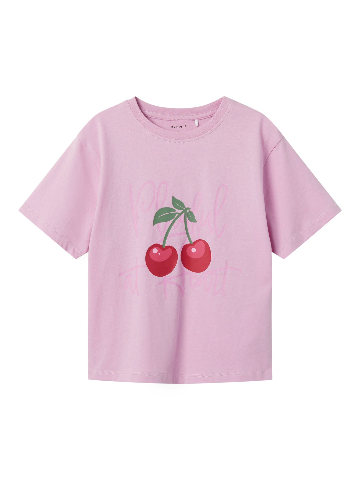 Name it - T-shirt 'NKFLILLIAN SS NREG SS TOP - Pastel Lavender'