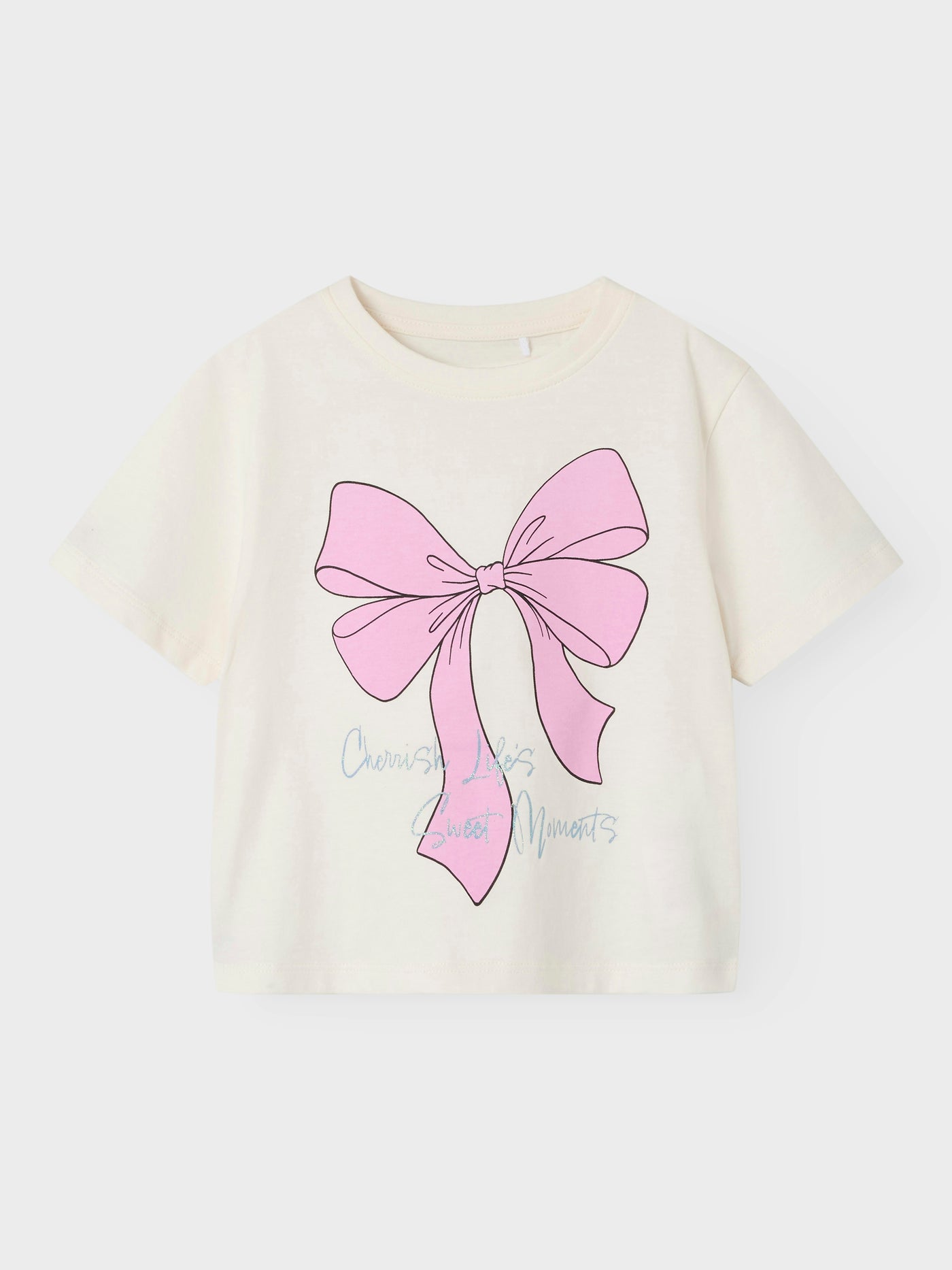 Name it - T-shirt 'NMFLILLIAN SS NREG SS TOP - Jet Stream'