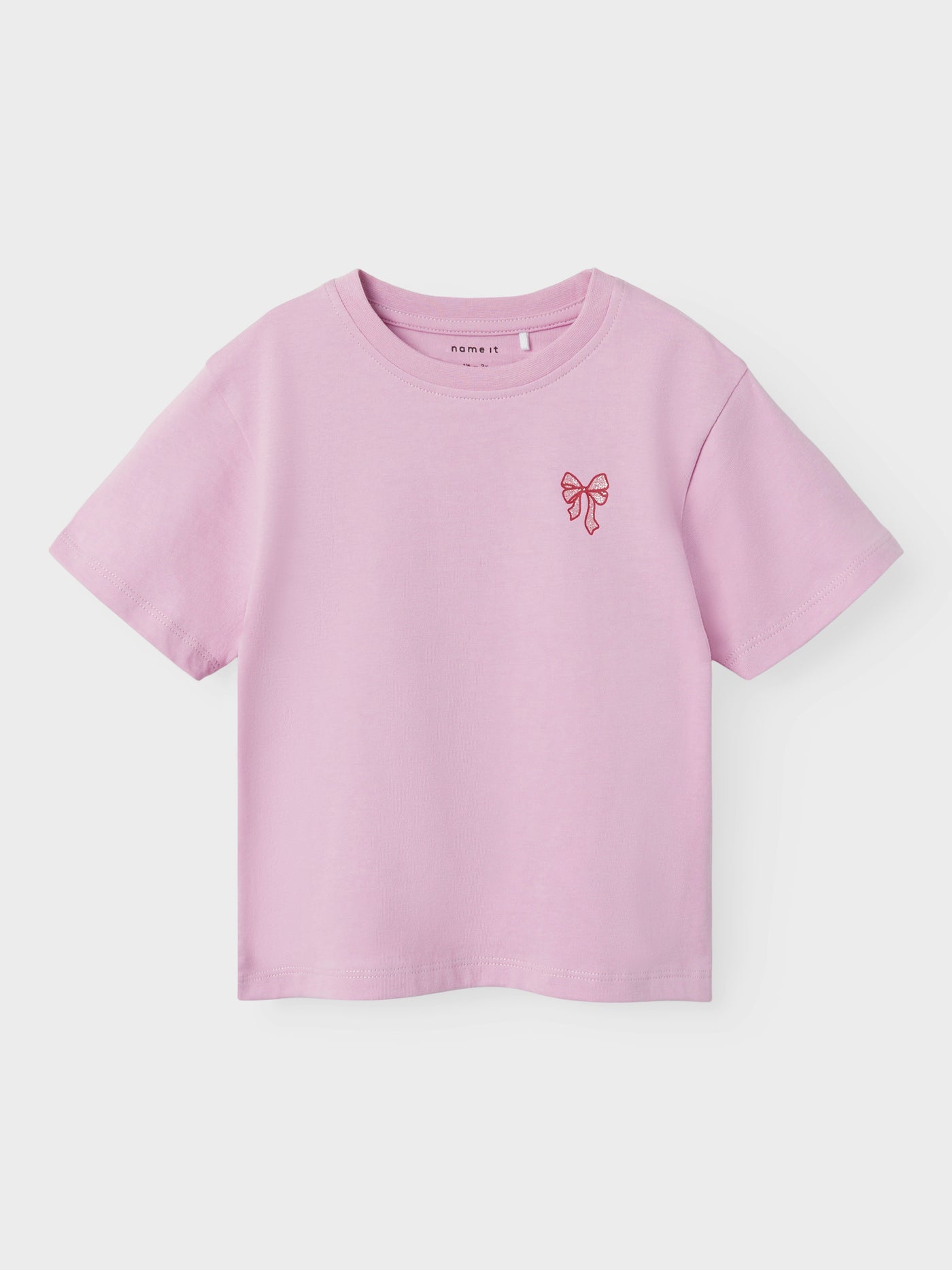 Name it - T-shirt 'NKFLILLIAN SS NREG SS TOP - Pastel Lavender'