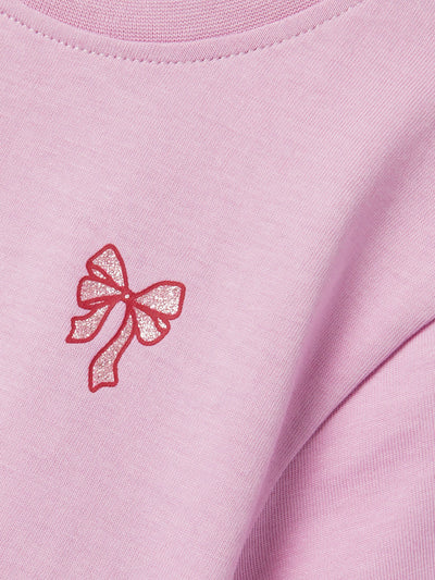 Name it - T-shirt 'NKFLILLIAN SS NREG SS TOP - Pastel Lavender'