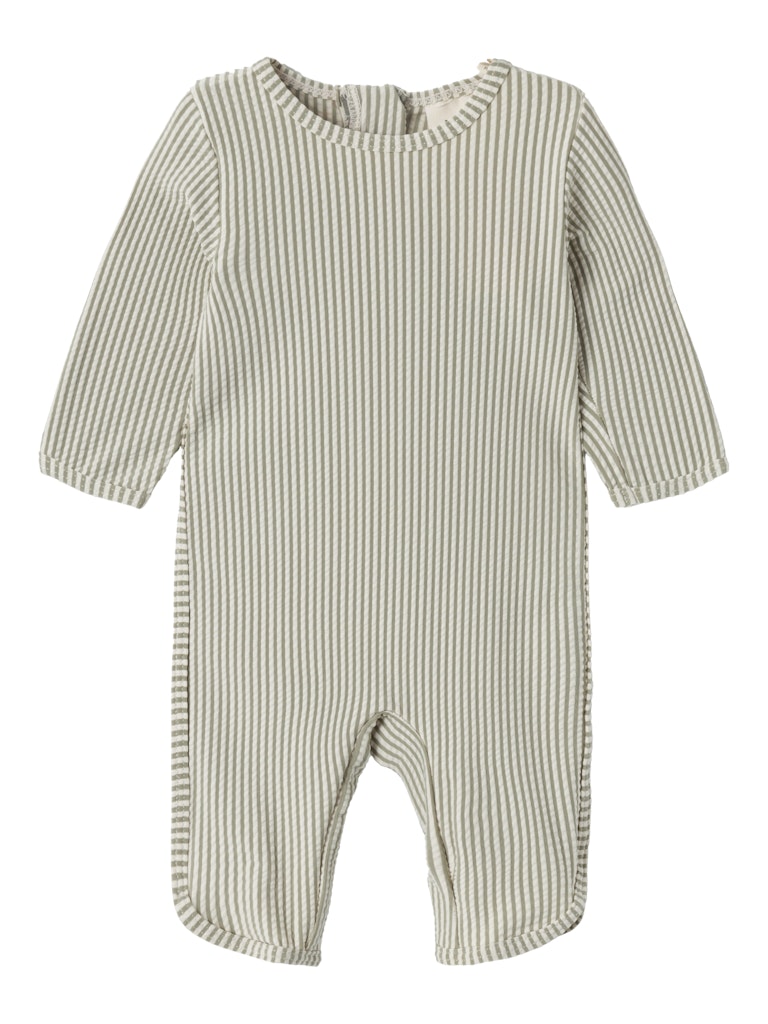 Lil Atelier - UV Badeanzug 'NBMFONDO LS UV SWIMSUIT LIL - Dried Sage'