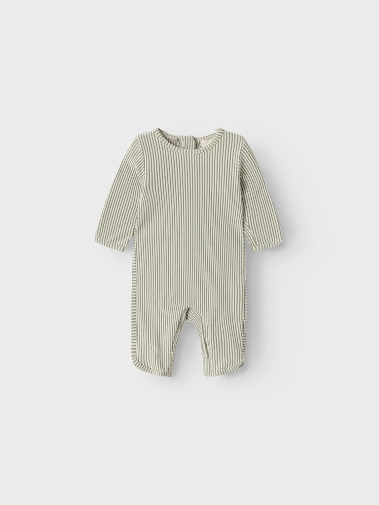 Lil Atelier - UV Badeanzug 'NBMFONDO LS UV SWIMSUIT LIL - Dried Sage'