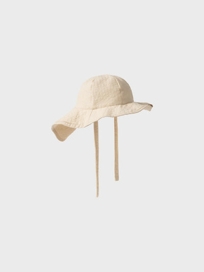 Lil Atelier - Sonnenhut 'NBMHOMAN HAT LIL - Bleached Sand'