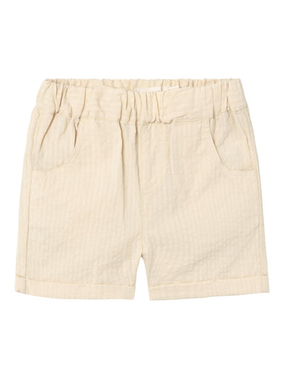 Lil Atelier - Kurze Hose 'NMMHOMAN LOOSE SHORTS LIL - Bleached Sand'