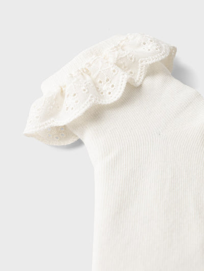 Lil Atelier - Socken 'NMFDERTRUD SOCK LIL -  Coconut Milk'