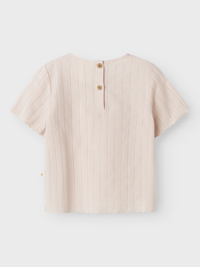 Lil Atelier - T-shirt 'NMFDALILA SS LOOSE SHIRT LIL - Peach Whip'