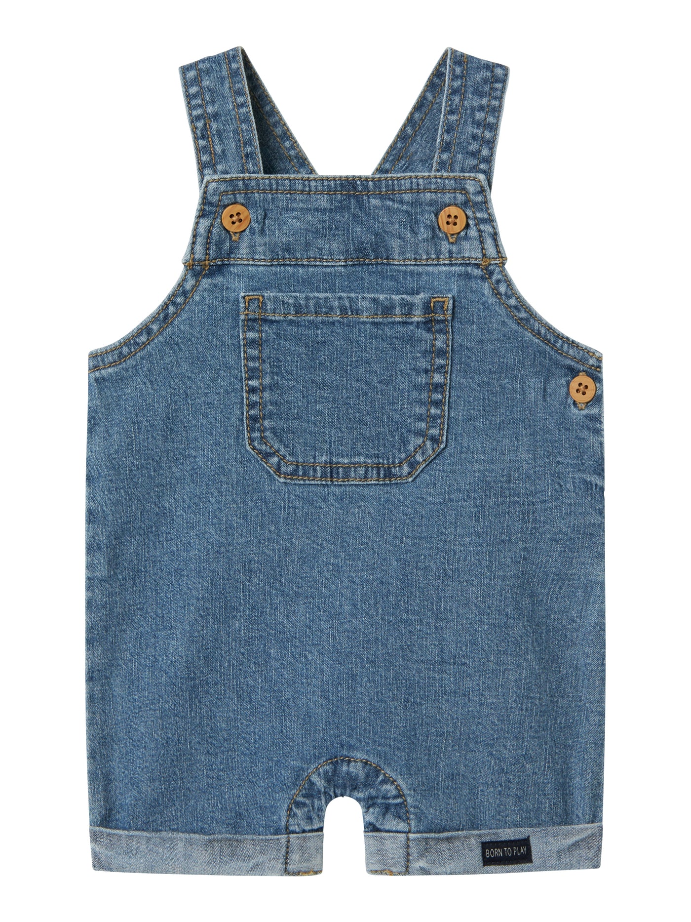 Name it - Latzhose mit Tasche' NBMLOU DNM SHORTS OVERALL 2230-LI H- Dark Blue Denim'