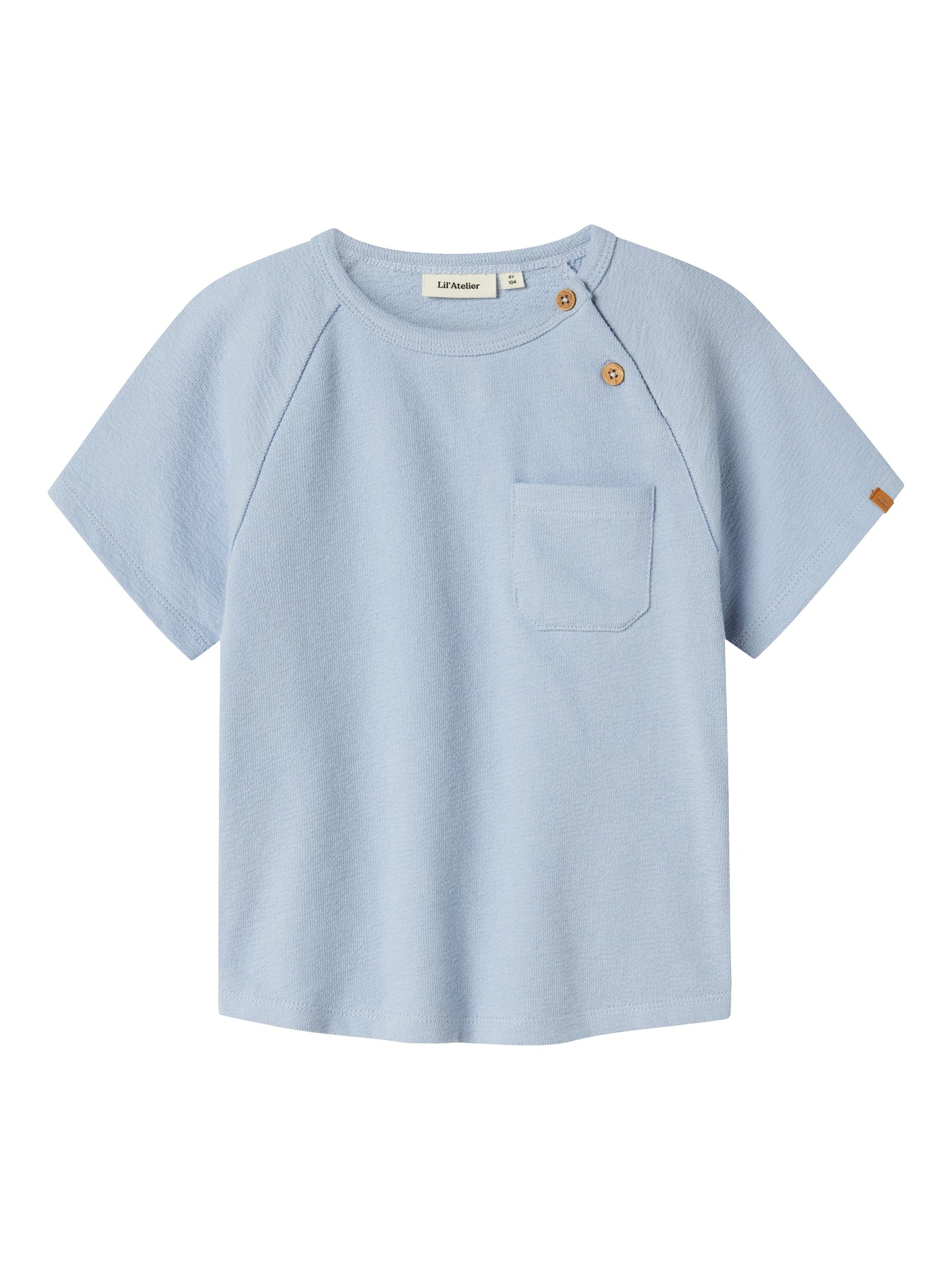 Lil Atelier - T-shirt 'NMMJOLLO SS SWEAT LIL - Zen Blue'