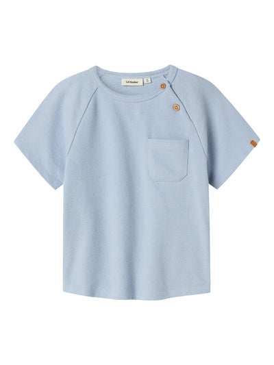 Lil Atelier - T-shirt 'NMMJOLLO SS SWEAT LIL - Zen Blue'