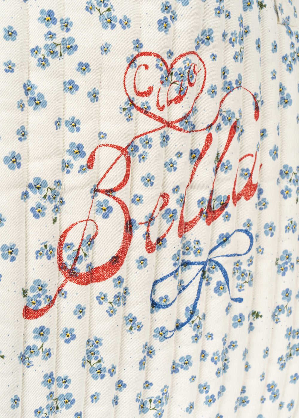 Konges Slojd - Umhängetasche mit Blumen 'RHW X KS BELLA BAG- FORGET ME NOT'
