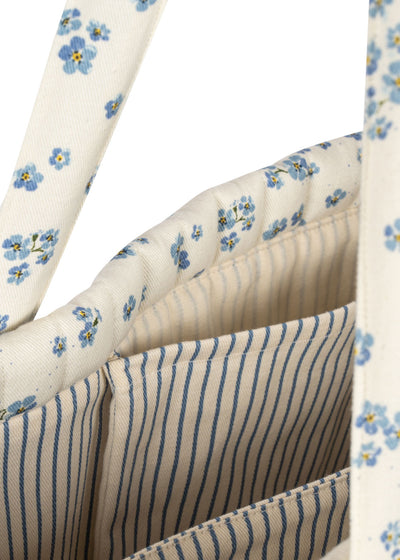 Konges Slojd - Umhängetasche mit Blumen 'RHW X KS BELLA BAG- FORGET ME NOT'